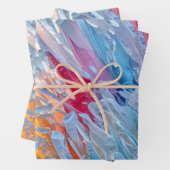 Wrapping Paper Flat Sheet Set of 3 Geschenkpapier Set (Beispiel)