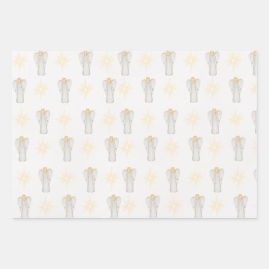 Wrapping Paper Flat Sheet Set of 3 Geschenkpapier Set (Vorderseite 3)