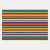 Wrapping Paper Flat Sheet Set of 3 Geschenkpapier Set (Vorderseite 2)