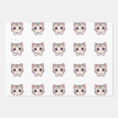 Wrapping Paper Flat Sheet Set of 3 Geschenkpapier Set (Vorderseite 3)