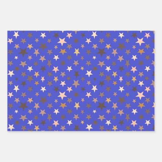 Wrapping Paper Flat Sheet Set of 3 Geschenkpapier Set (Vorderseite 2)