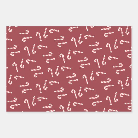 Wrapping Paper Flat Sheet Set of 3 Geschenkpapier Set (Vorderseite 3)