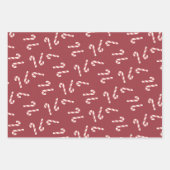 Wrapping Paper Flat Sheet Set of 3 Geschenkpapier Set (Vorderseite 2)