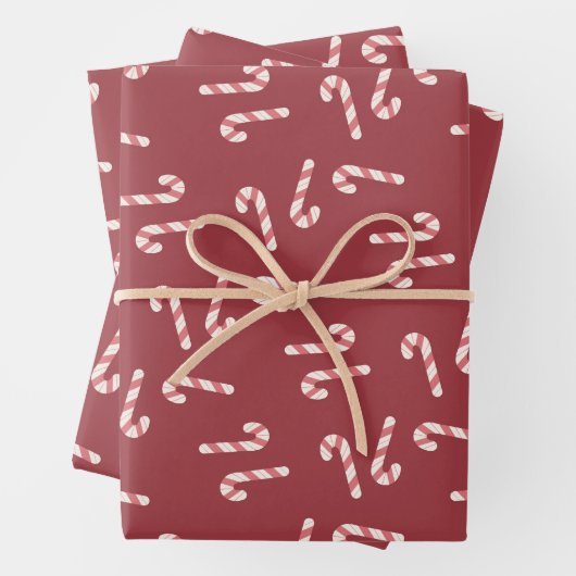 Wrapping Paper Flat Sheet Set of 3 Geschenkpapier Set (Beispiel)