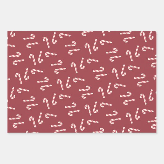 Wrapping Paper Flat Sheet Set of 3 Geschenkpapier Set (Vorderseite)