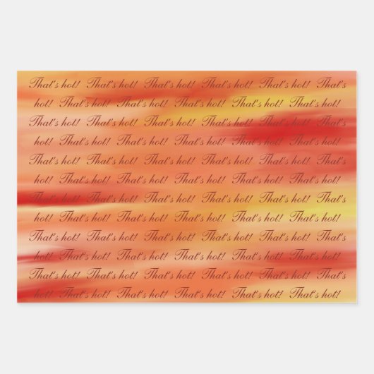 Wrapping Paper Flat Sheet Set of 3 Geschenkpapier Set (Vorderseite)