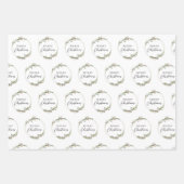 Wrapping Paper Flat Sheet Set of 3 Geschenkpapier Set (Vorderseite)