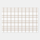 Wrapping Paper Flat Sheet Set of 3 Geschenkpapier Set (Vorderseite 2)