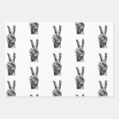 Wrapping Paper Flat Sheet Set of 3 Geschenkpapier Set (Vorderseite 3)