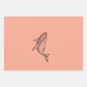 Wrapping Paper Flat Sheet Set of 3 Geschenkpapier Set (Vorderseite 2)