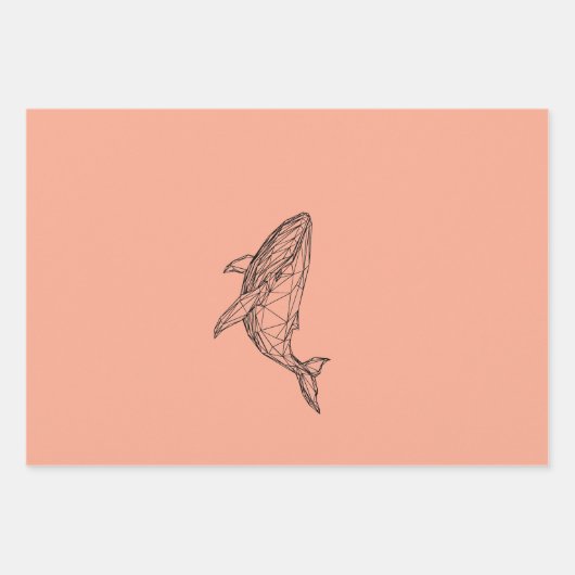 Wrapping Paper Flat Sheet Set of 3 Geschenkpapier Set (Vorderseite 2)