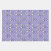 Wrapping Paper Flat Sheet Set of 3 Geschenkpapier Set (Vorderseite 3)
