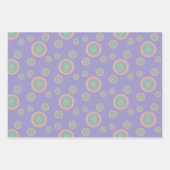 Wrapping Paper Flat Sheet Set of 3 Geschenkpapier Set (Vorderseite)