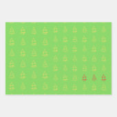 Wrapping Paper Flat Sheet Set of 3 Geschenkpapier Set (Vorderseite 2)