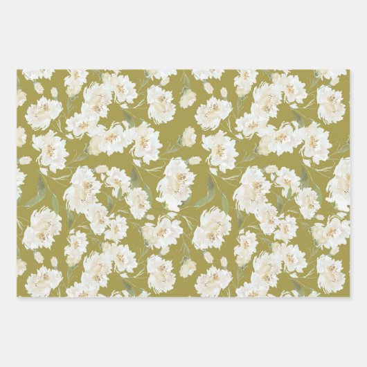 Wrapping Paper Flat Sheet Set of 3 Geschenkpapier Set (Vorderseite 3)