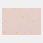 Wrapping Paper Flat Sheet Set of 3 Geschenkpapier Set (Vorderseite 2)