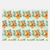 Wrapping Paper Flat Sheet Set von 3. Geschenkpacku Geschenkpapier Set (Vorderseite 2)