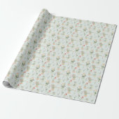 Wrapping Paper - Floral Pattern Geschenkpapier (Ungerollt)