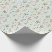 Wrapping Paper - Floral Pattern Geschenkpapier (Ecke)