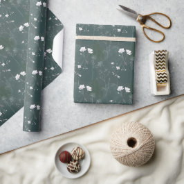 Wrapping Paper - Flower Pattern Geschenkpapier