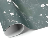 Wrapping Paper - Flower Pattern Geschenkpapier (Rolleneckpunkt)