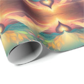 Wrapping Paper Flügelherz Geschenkpapier (Rolleneckpunkt)