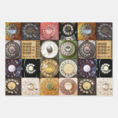 Wrapping Paper for decoupage or collage Geschenkpapier Set (Vorderseite)