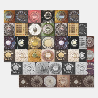 Wrapping Paper for decoupage or collage Geschenkpapier Set