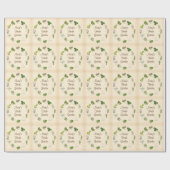 Wrapping Paper for Herb Garden Geschenkpapier (Flach)