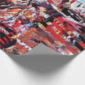 Wrapping Paper – Fragmented Pulse Geschenkpapier (Ecke)