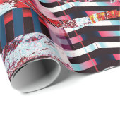 Wrapping Paper – Fragmented Pulse Geschenkpapier (Rolleneckpunkt)