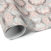 Wrapping Paper für ätherische Zuneigung Valentinst Geschenkpapier (Rolleneckpunkt)