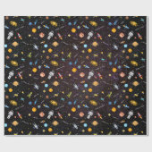 Wrapping Paper für Außenraumschiffe Geschenkpapier (Flach)