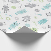 Wrapping Paper für Baby Roboter Geschenkpapier (Ecke)