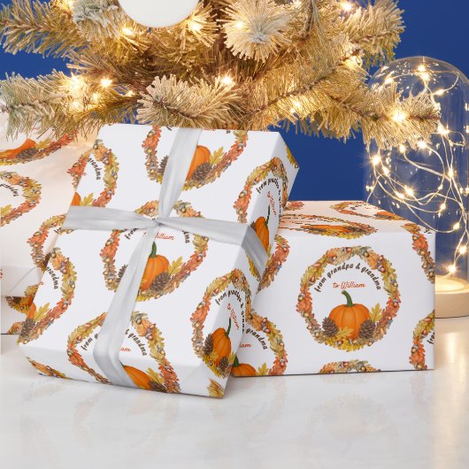 Wrapping Paper für den Herbst-Erntevorgang für Ern Geschenkpapier (Feiertage)