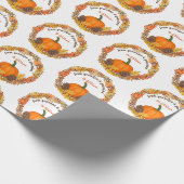 Wrapping Paper für den Herbst-Erntevorgang für Ern Geschenkpapier (Ecke)