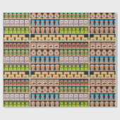 Wrapping Paper für den Supermarkt Geschenkpapier (Flach)