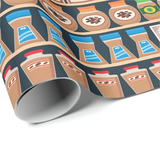 Wrapping Paper für den Supermarkt Geschenkpapier (Rolleneckpunkt)