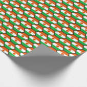 Wrapping Paper für die Nigerflagge Geschenkpapier (Ecke)