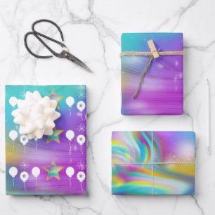 Wrapping Paper für die wirbelgalaxie Geschenkpapier Set