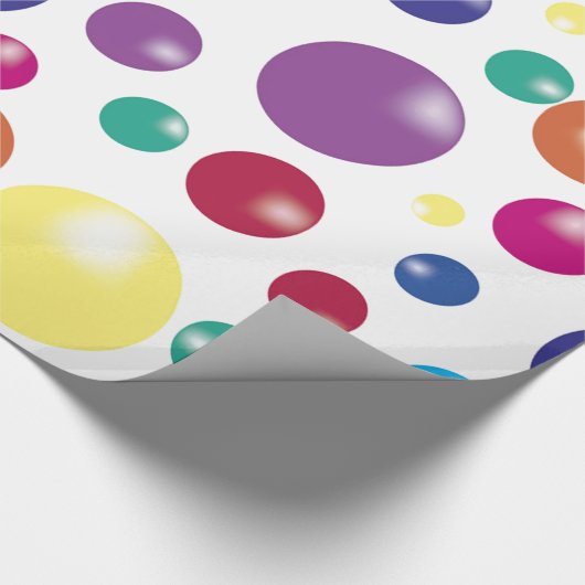 Wrapping Paper für Fun Bouncing Balls Geschenkpapier (Ecke)