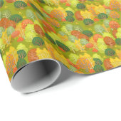 Wrapping Paper für Herbst-Wald Geschenkpapier (Rolleneckpunkt)