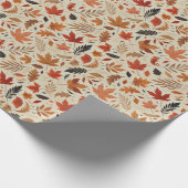Wrapping Paper für Herbstleaves: 30 Zoll x 6,50 m Geschenkpapier (Ecke)