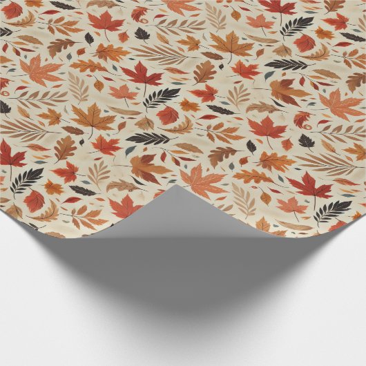 Wrapping Paper für Herbstleaves: 30 Zoll x 6,50 m Geschenkpapier (Ecke)