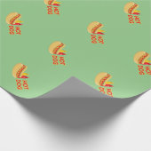 Wrapping Paper für Hot Dog Condition Muster Geschenkpapier (Ecke)