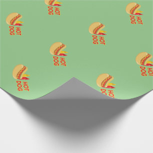Wrapping Paper für Hot Dog Condition Muster Geschenkpapier