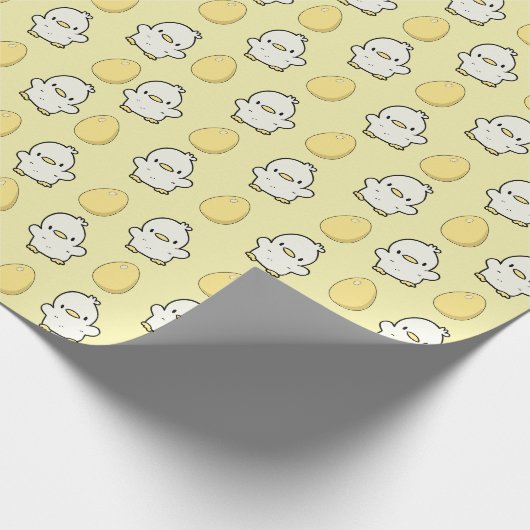 Wrapping Paper für Hühner und Eier Geschenkpapier (Ecke)