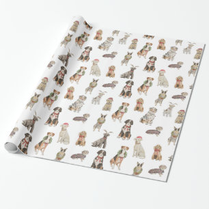 Wrapping Paper für Hunde Geschenkpapier