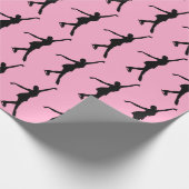 Wrapping Paper für Ice-Skaten Geschenkpapier (Ecke)