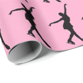 Wrapping Paper für Ice-Skaten Geschenkpapier (Rolleneckpunkt)